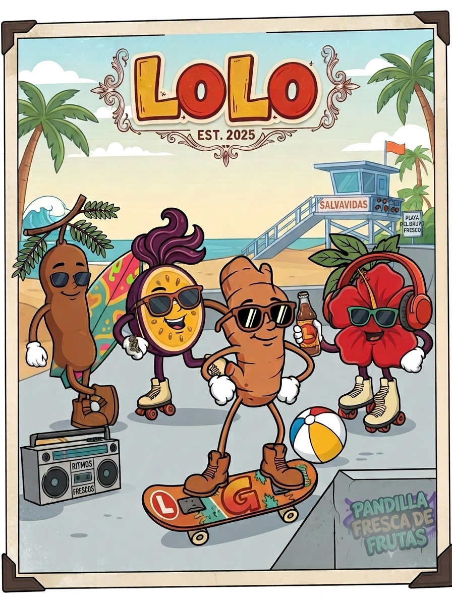 Afiche de LoLo con sus mascotas